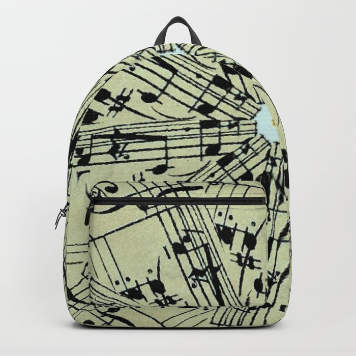 Sheet Music Background Backpack