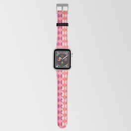 Moon Phases 26 in Coral Pink Violet Apple Watch Band