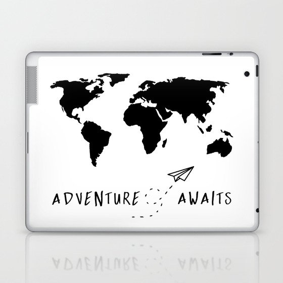 Adventure Map II Laptop & iPad Skin