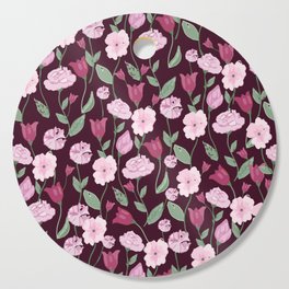Tulips and Roses Cutting Board