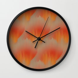 Orange Mango Wall Clock