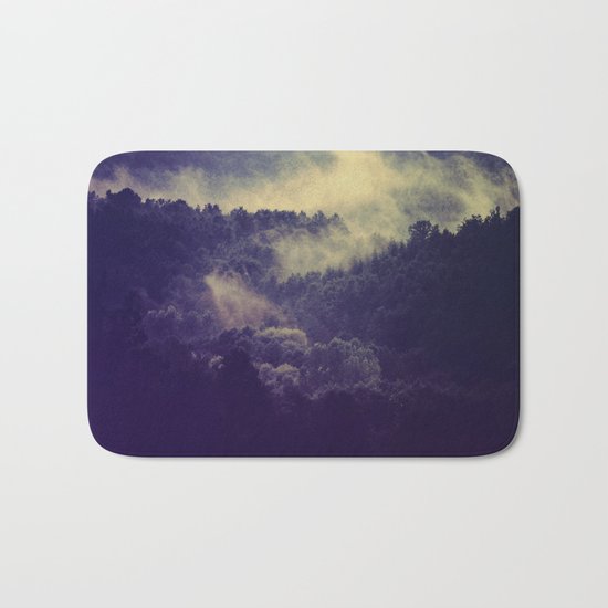 Mysterious Forest Bath Mat