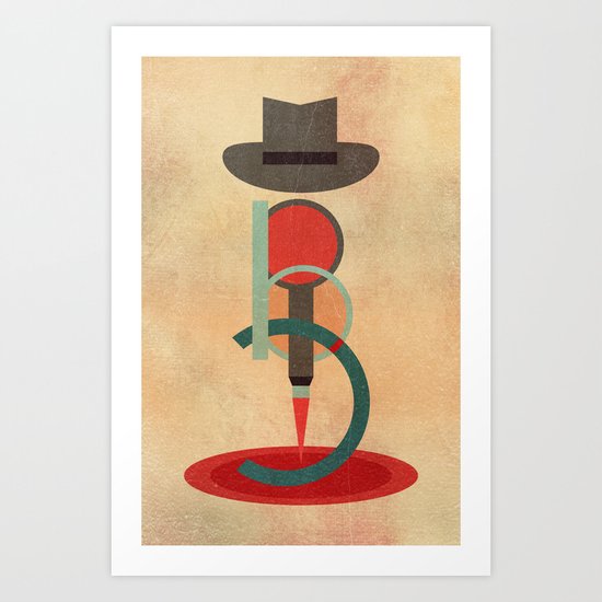 Bonnie and Clyde Art Print