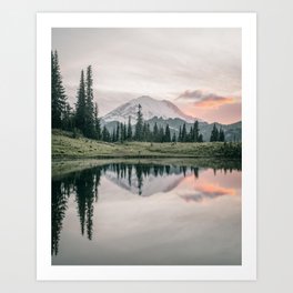 Mount Rainier Washington Art Print