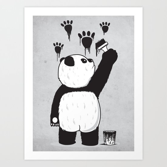 Pandalism Art Print