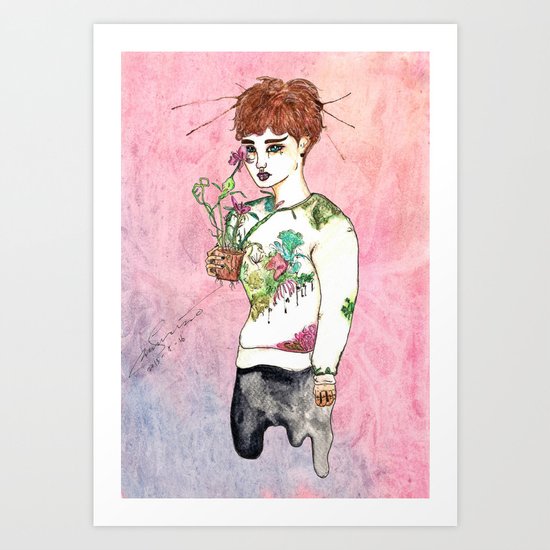 Flourish Kai Art Print