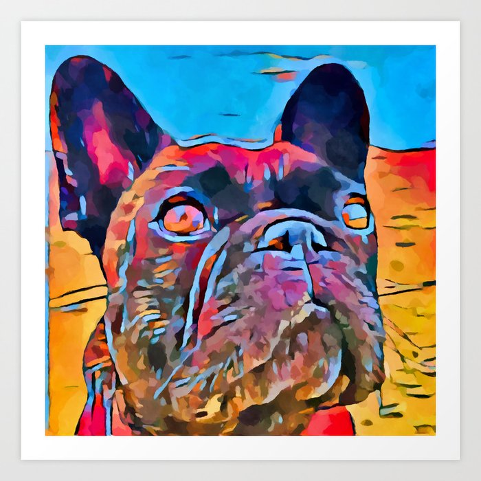 French Bulldog 6 Art Print