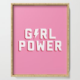 Girl Power Serving Tray