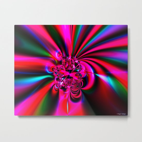The Mask Metal Print