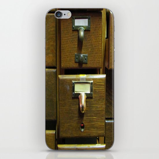 Used Card Catalog (Full of Toys) iPhone & iPod Skin