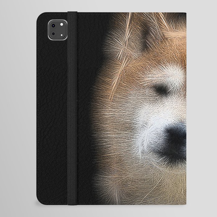 Spiked Shiba Inu Dog iPad Folio Case