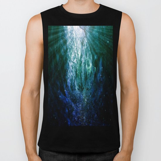 Mystic Tree of Life & Death Biker Tank