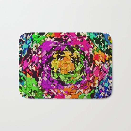 Pinwheel Bath Mat