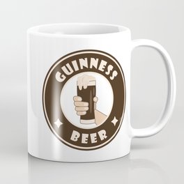 Guinness beer starbucks parody Coffee Mug