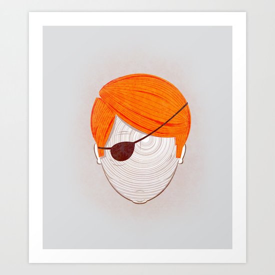 Descry Art Print