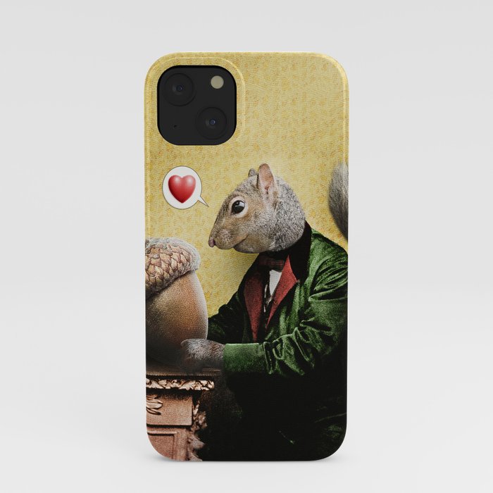 Mr. Squirrel Loves His Acorn! iPhone Case