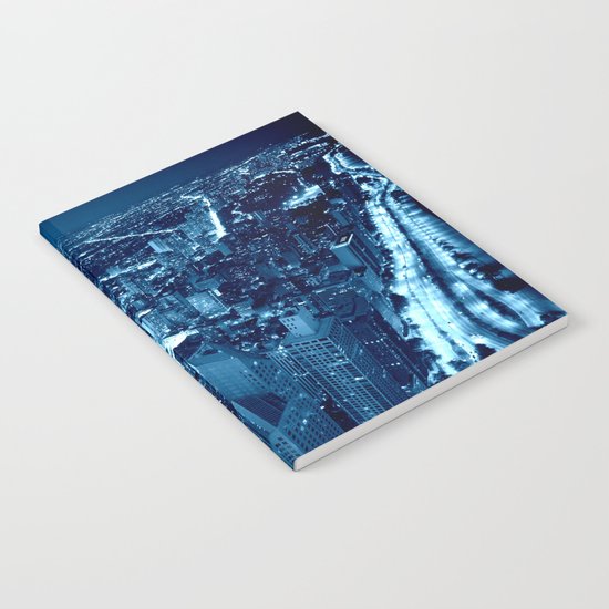 Chicago Nights Blue Notebook
