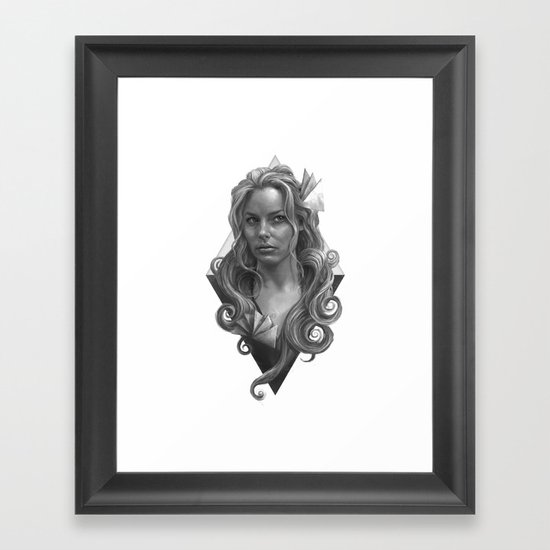 Britta Framed Art Print