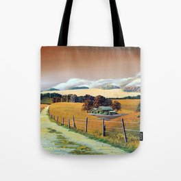 Countryside scenery in Iceland. Tote Bag