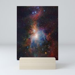 infrared view of the Orion Nebula Mini Art Print