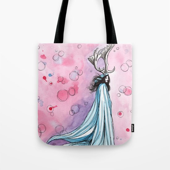 witchy bubbles Tote Bag