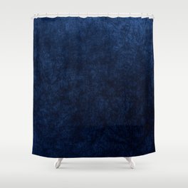 Blue Velvet Shower Curtain