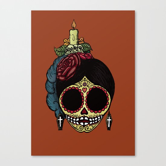 La Catrina Canvas Print