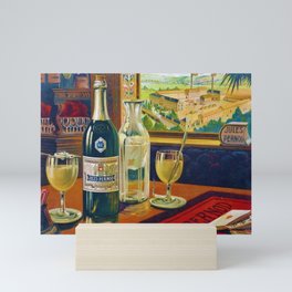 Vintage 1911 Jules Pernod Absinthe Alcoholic Beverage Advertising Poster Mini Art Print