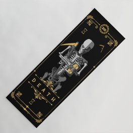 Death XIII Tarot Card Yoga Mat