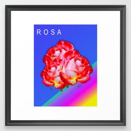R O S A Framed Art Print