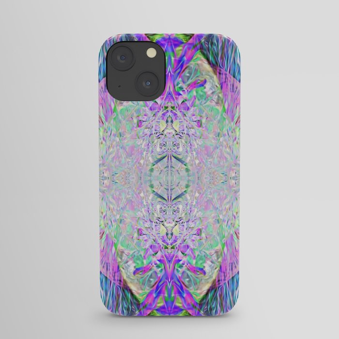 Crystal Dimension Codes iPhone Case