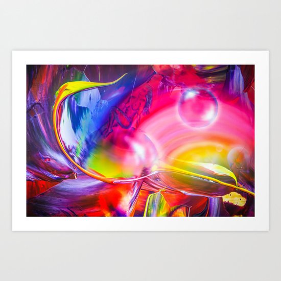 Relaxed into the weekend Art Print