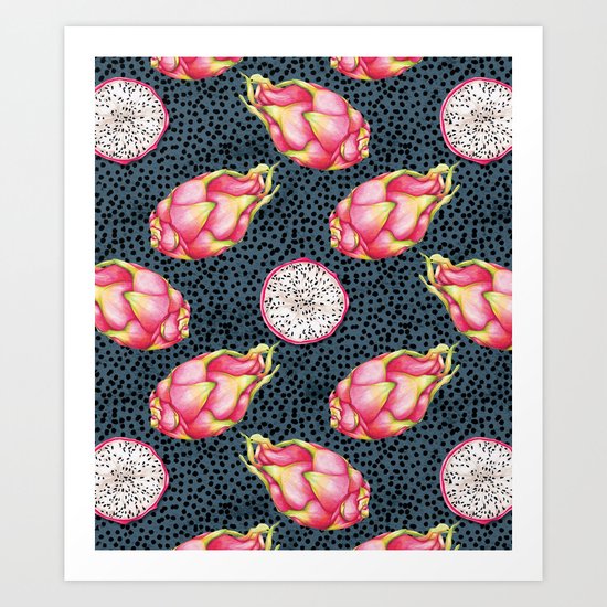 Inside The Dragon Art Print