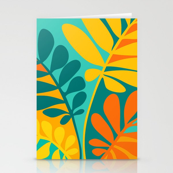 Grow Wild Whimsical Botanical Series Stationery Cards