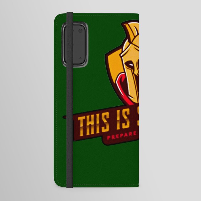 Spartan This is Sparta Android Wallet Case