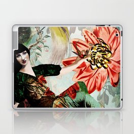 Among the flowers Laptop Skin