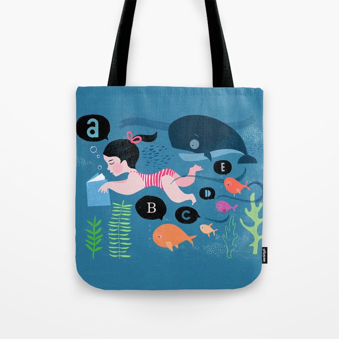 Swimming Tote Bag