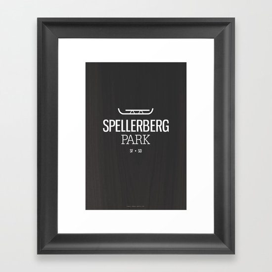Spellerberg Park Framed Art Print