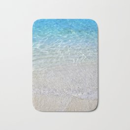Crystal Clear Water Bath Mat | Roatan, Tropics, Beach, Clearwater, Whitesand, Photo 