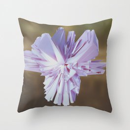 Floating Crystal Throw Pillow