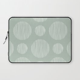 mint dots big and small Laptop Sleeve