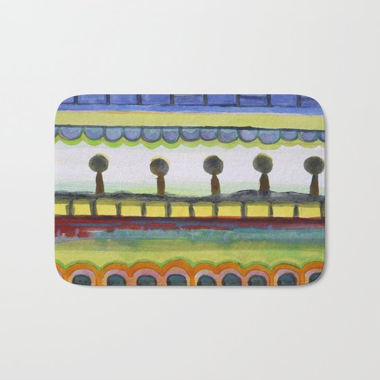 The Seaside Promenade Bath Mat