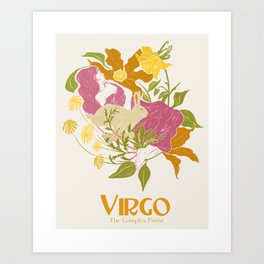Virgo - The Complex Purist Art Print