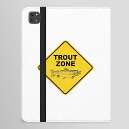 Trout Fishing Zone iPad Folio Case