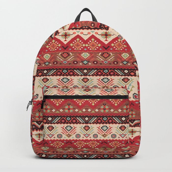 N57 - Bohemian Oriental Traditional Moroccan Original Style Design Backpack