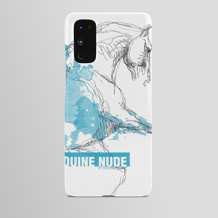 Equine Nude 1 - Horse Drawing Android Case