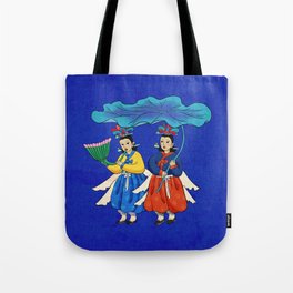 Minhwa: Taoist Fairy Sisters B-2 Type Tote Bag