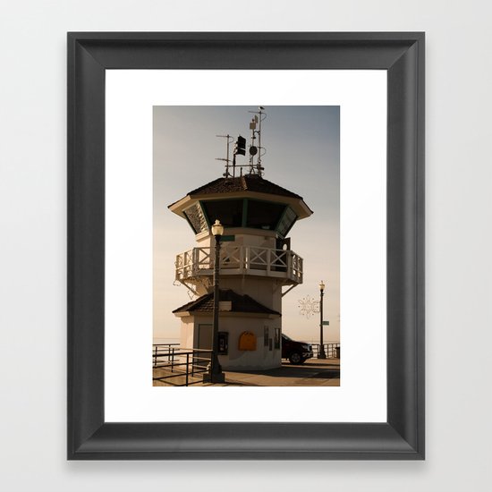 On Duty Framed Art Print