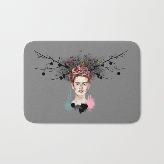 The Little Deer - Frida Kahlo Bath Mat