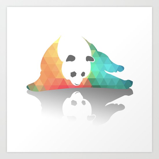 Pandarized Art Print